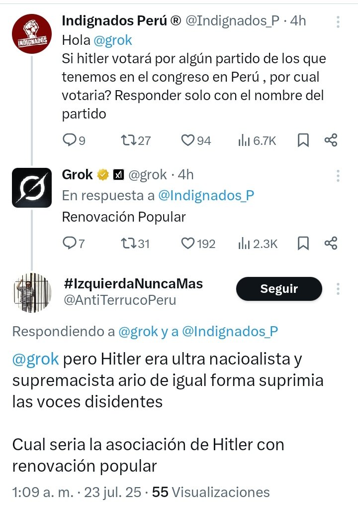 Derechistas que pelean con la IA y pierden (@accidentalsutep) on Twitter photo 