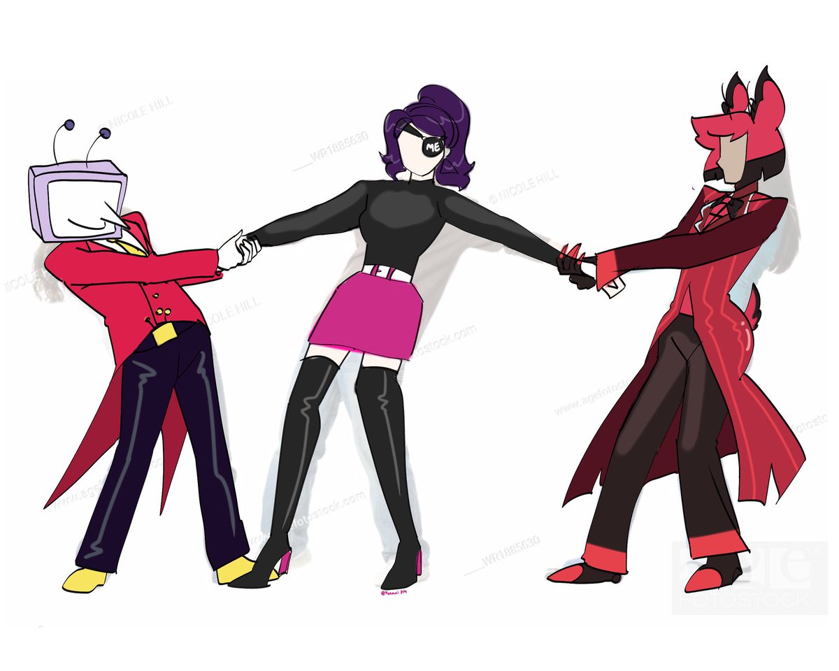PMart757892's tweet image. My feeling when the two fandoms I'm in release new content at the same time and I don't know which one to draw first: