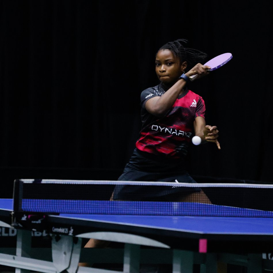 LISinternationl's tweet image. Meet 12-year-old table tennis prodigy, Mariam Aruna, the daughter of Africa's best Aruna Quadri.
She made her debut at the WTT Contender Lagos with her mum as the coach & she is set to make her debut for Nigeria at the ITTF Africa Youth Championships next week.
#LadiesInSports