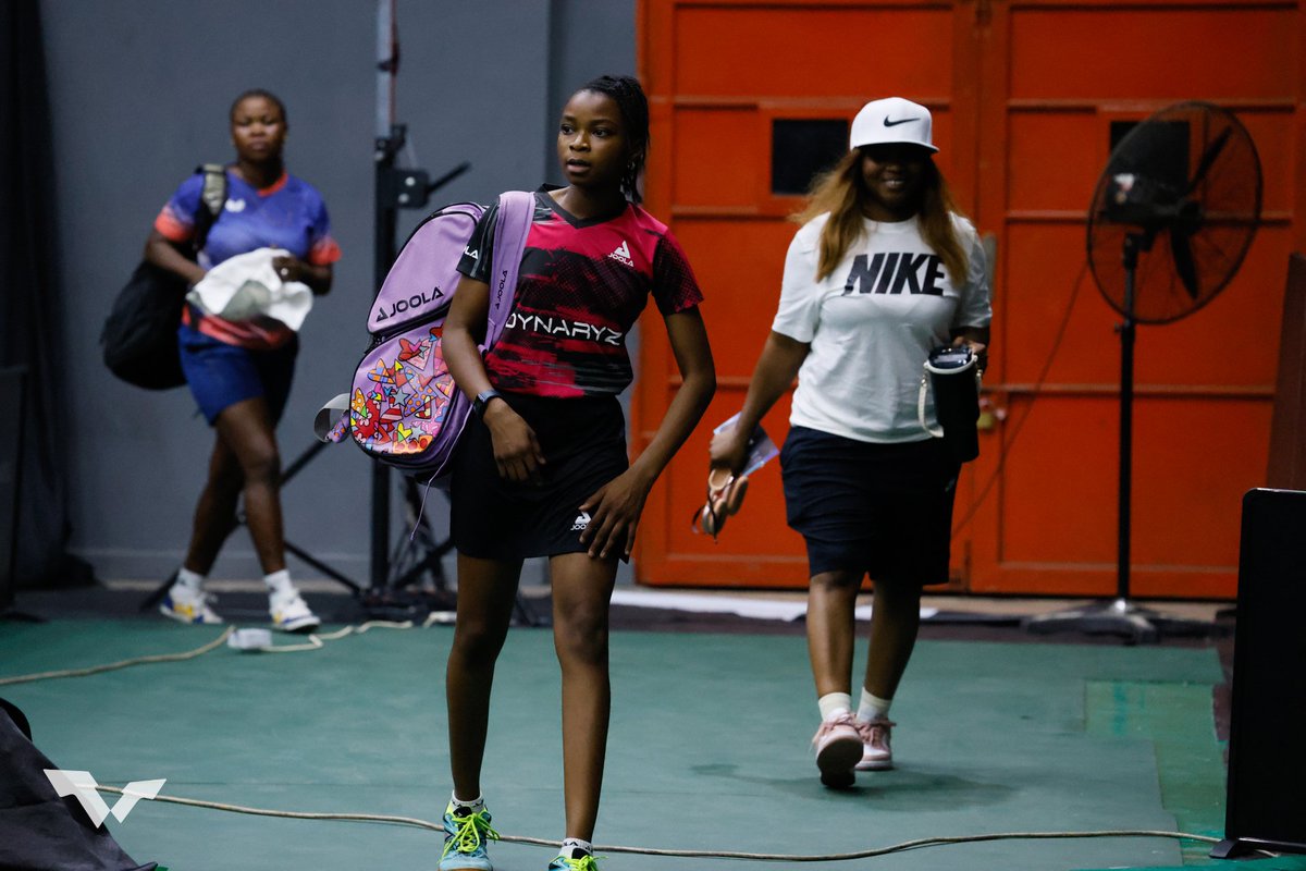 LISinternationl's tweet image. Meet 12-year-old table tennis prodigy, Mariam Aruna, the daughter of Africa's best Aruna Quadri.
She made her debut at the WTT Contender Lagos with her mum as the coach & she is set to make her debut for Nigeria at the ITTF Africa Youth Championships next week.
#LadiesInSports