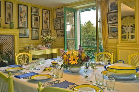 Claude Monet's house and gardens in Giverny.