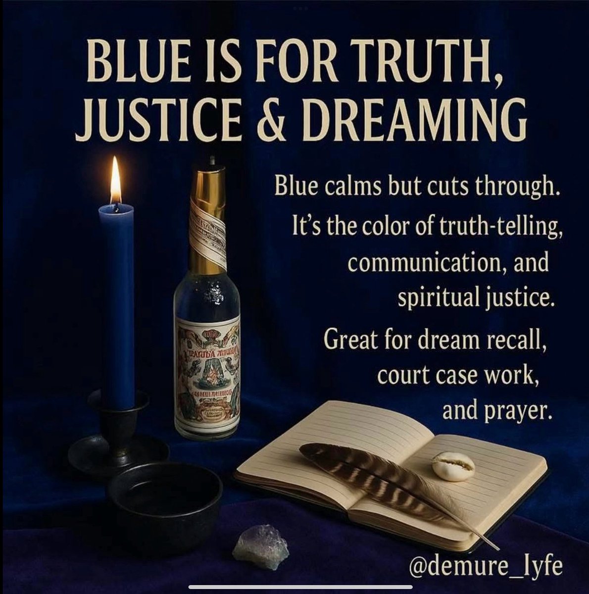 ScorpioLisaM's tweet image. Shared from DemureLyfe. #coloroftheday #blue #colormagic #WednesdayVibes