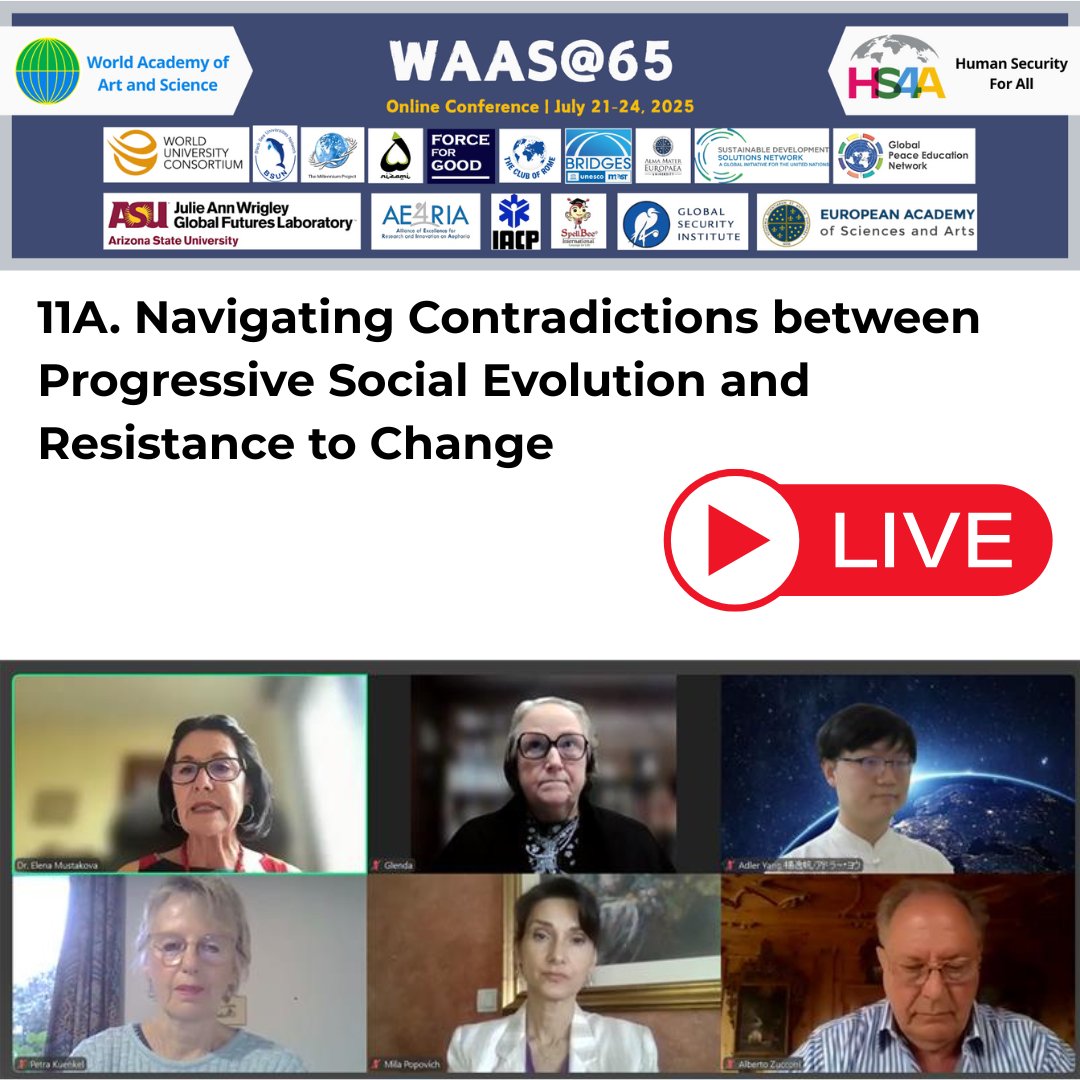 _WAAS_'s tweet image. 🌍 The WAAS@65 Conference is happening NOW!
🖥️ Join via Zoom:
🔗 All Parallel Sessions A: us02web.zoom.us/j/81669791341
🔗 All Parallel Sessions B: us06web.zoom.us/j/83711354801
🎥 Watch LIVE on YouTube:
🔗 Parallel A: youtube.com/watch?v=LVphM6…
🔗 Parallel B: youtube.com/watch?v=qho6jq…