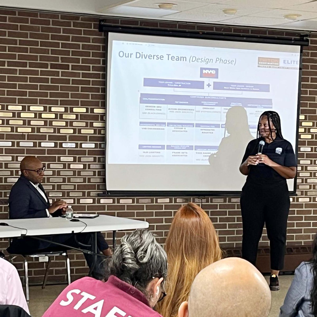 sdindustriesllc's tweet image. Had a really good time attending the “Meet the Team” event for the New Recreation Center at Roy Wilkins Park.
It was a great learning experience—understanding how city-led projects are opening doors for local MWBEs.

#SDIndustries #nycprojects #mwbebusiness #communityengagement