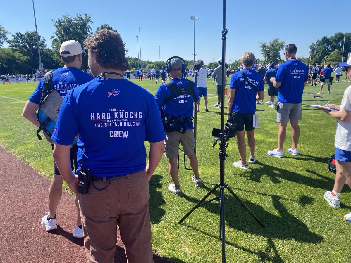TSNDaveNaylor's tweet image. Lots of presence from these folks on Day #1 of @BuffaloBills training camp. #NFL #Bills
