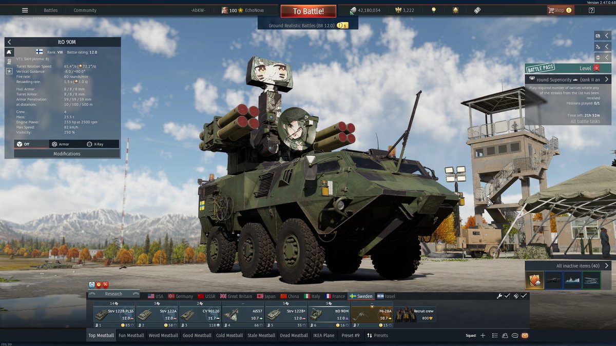 TacticalHoshino's tweet image. Did you know the War Thunder creator link 3% discount applies to every Gaijinstore games, including Enlisted.
And oc you still receive decals
The more you know 😋