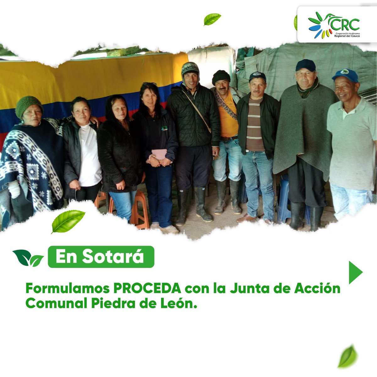 CRCcauca's tweet image. 🌿 Semana de la Educación Ambiental.
¡Formando líderes por un futuro sostenible! 🌎✨
💚📚 En Puracé, Cajibío, Sotará y Rosas trabajamos junto a instituciones educativas y Juntas de Acción Comunal en la formulación y proyección de los PRAE y PROCEDA.