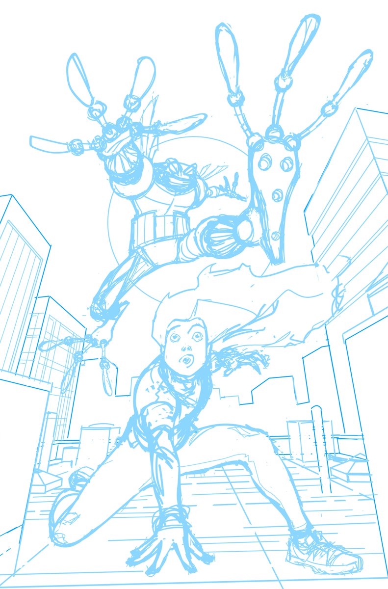 BenHerrera01's tweet image. Here are 2 versions I did of a Cyberfrog trading card Illo. Original and actual thumbnails included. @dwamsart suggested I add the Vyzpzz and their honeycomb stuff which I thought was a cool idea. I turned them both in because I couldn't decide which one I liked better.