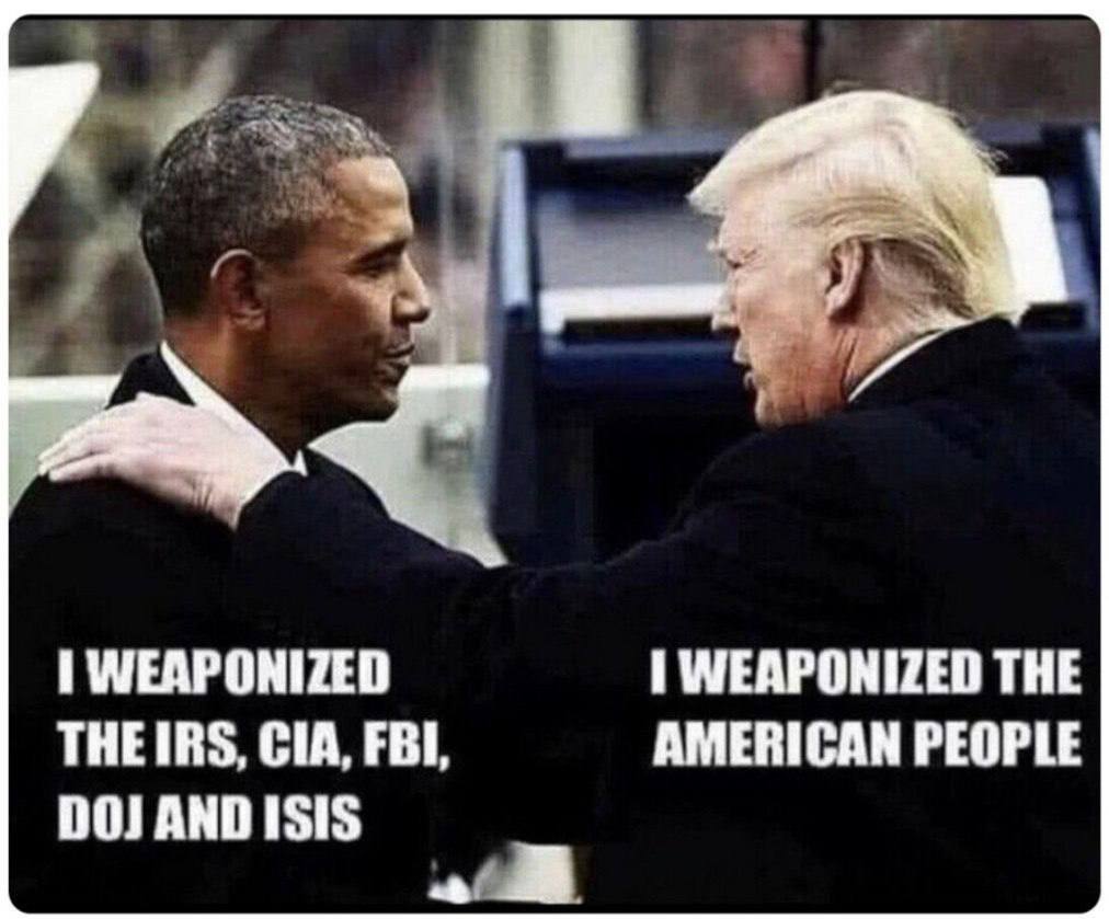 texan_maga's tweet image. The autopen pardoned damn near everybody but Barack Hussein Obama
Interesting 🤔
.@BarackObama
If you think President Trump is gonna let this foreign interloper off the hook after what this slob has put the Trump family through, you're sorely mistaken 😉
