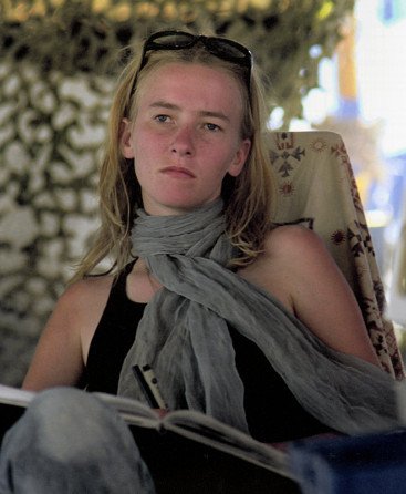 Rachel Corrie, American peace activist.
Born April 10/1979 in Olympia.
On March 16/2003 while protesting to protect a Palestinian home in Rafah.. she was crushed by an Israeli bulldozer and died of her injuries.A criminal country that does not recognize humanity criminal rulers.