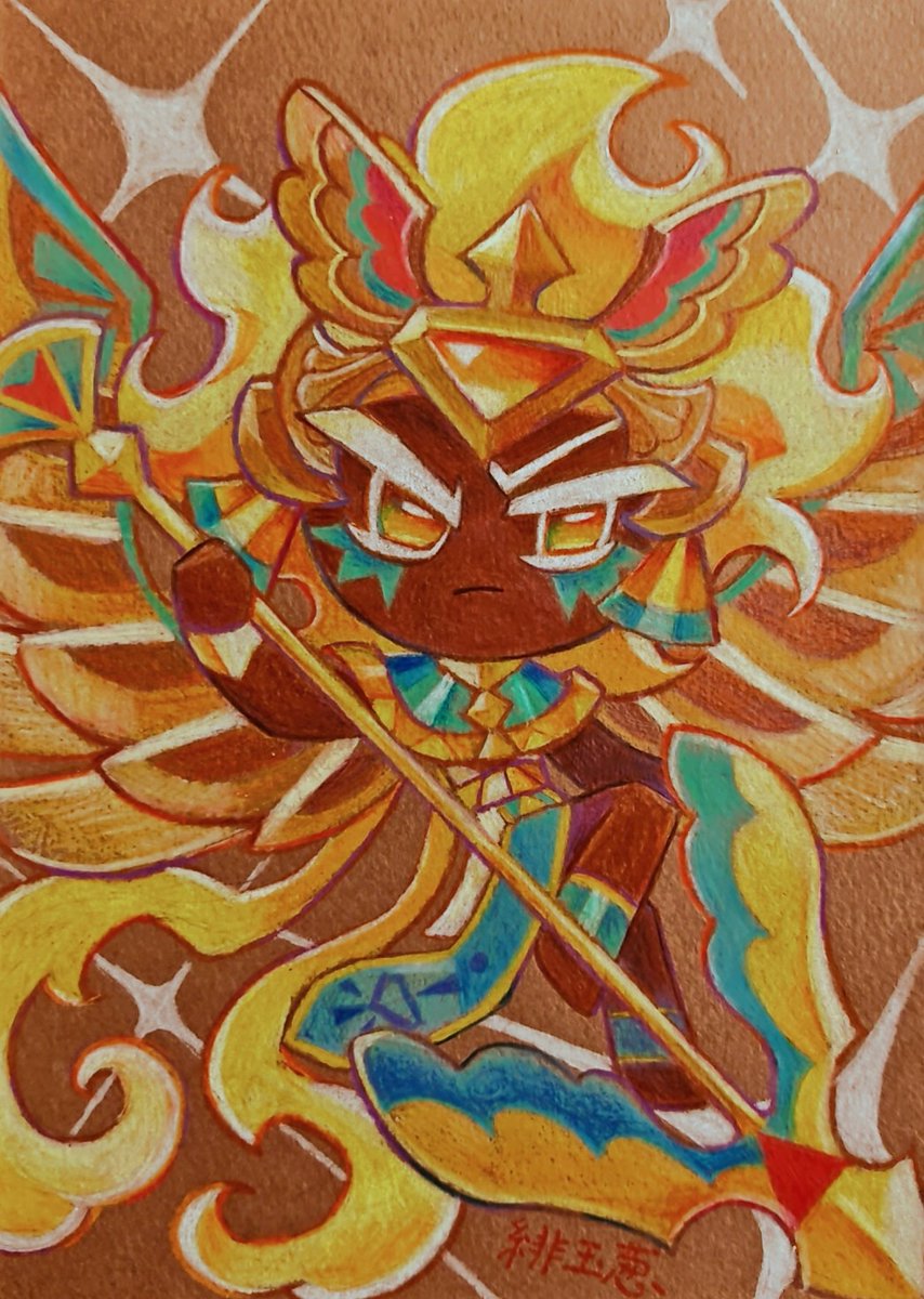 compeitou130's tweet image. #cookierunkingdom 
#クッキーランキングダム
栄華🧀と破壊🔺
作画コスト高〜〜〜い!!