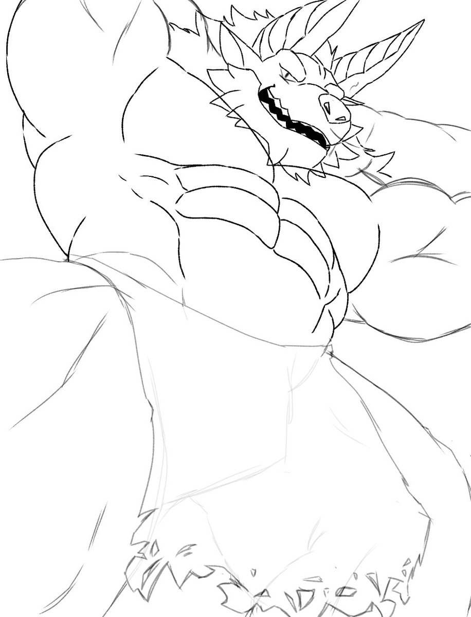 GrayoleDraws's tweet image. zinogre🌚
