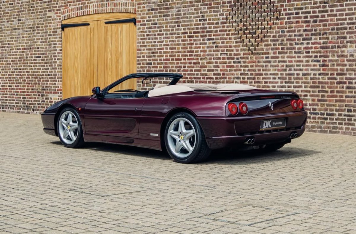 FlawlessSpec's tweet photo. Purple Metallic Asprey Ferrari F355 Spider https://t.co/tlI51DZHLz