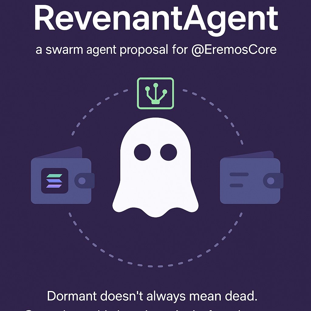 Web3__Savvy's tweet image. Hey fellow enthusiasts! I'd like to propose a new @EremosCore agent to tackle a growing concern on Solana . These events can lead to market manipulation, unfair distribution, and potential scams.
Introducing #RevenantAgent a solution for the aforementioned issues