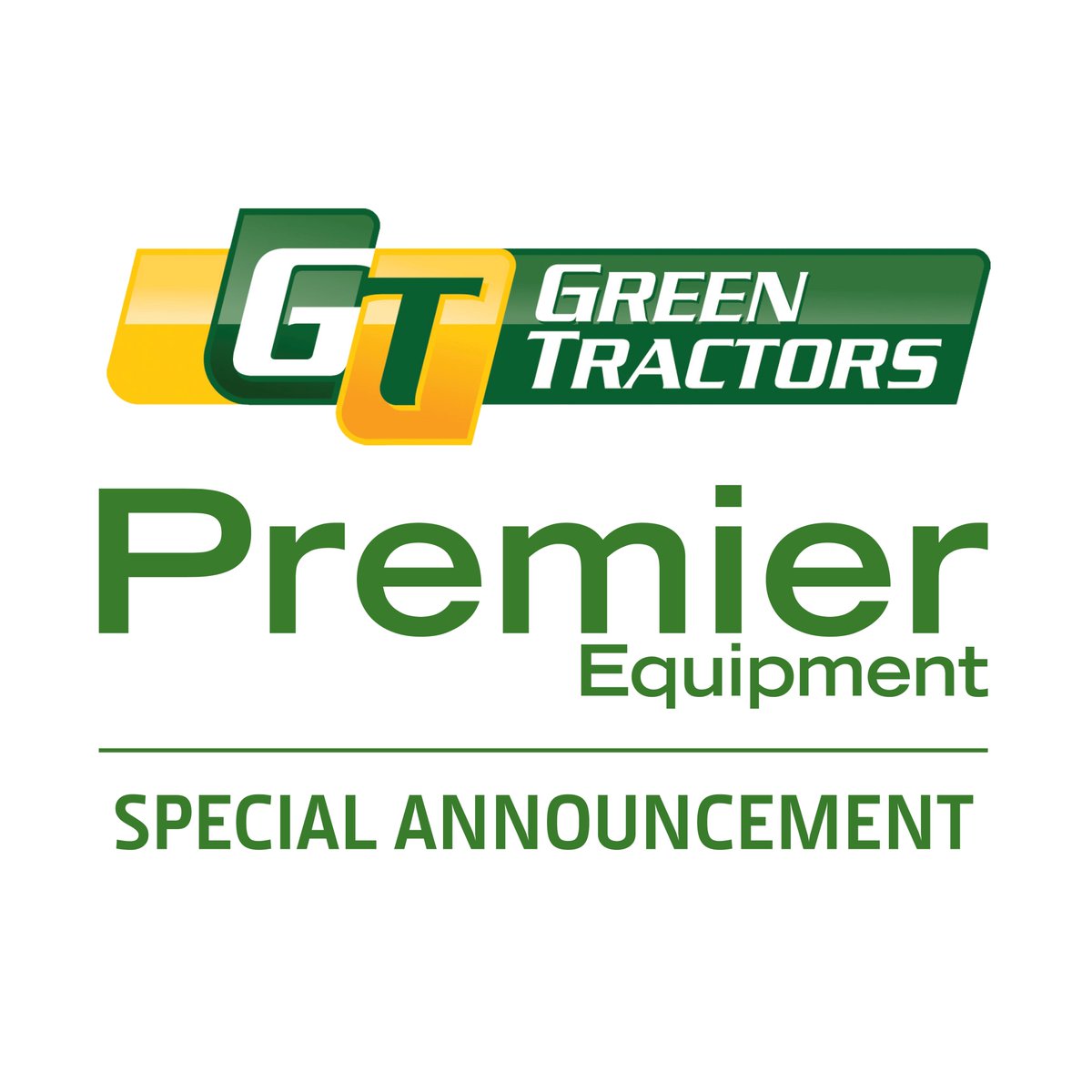 As we continue our commitment to serving you with excellence, we’re proud to share the next chapter in our journey: Green Tractors is being acquired by Premier Equipment. We invite you to view this special announcement as we look ahead, together.  youtube.com/watch?v=OGHcOH…