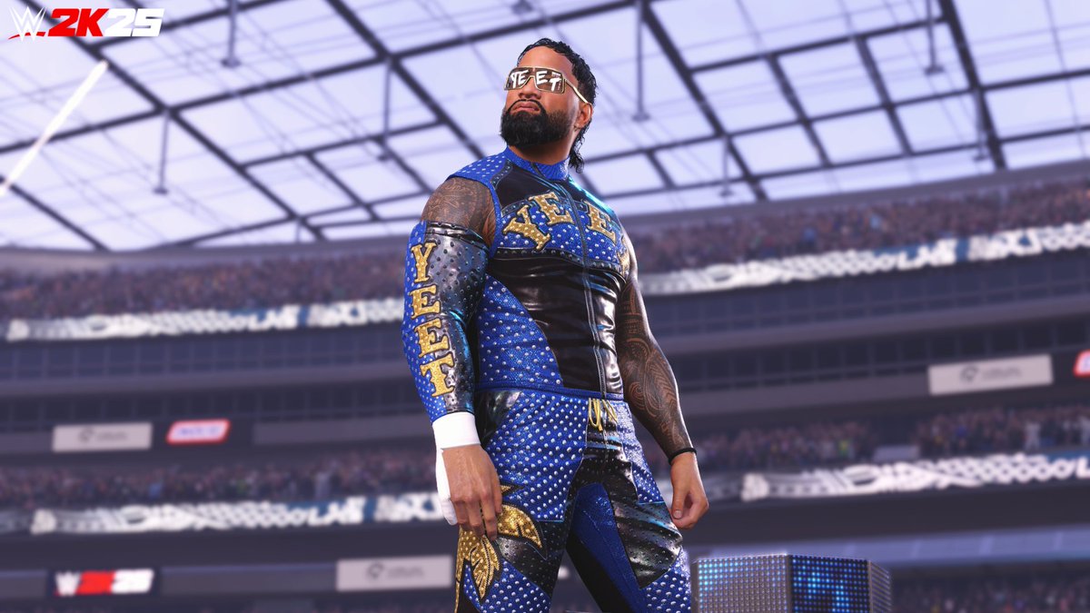 Smacktalks's tweet image. 2K have released official screenshots of the Superstars contained in the WM41 DLC Pack 📸
New Superstars include:
- Aleister Black
- Jey Uso (WM41)
- Cody Rhodes (WM41)