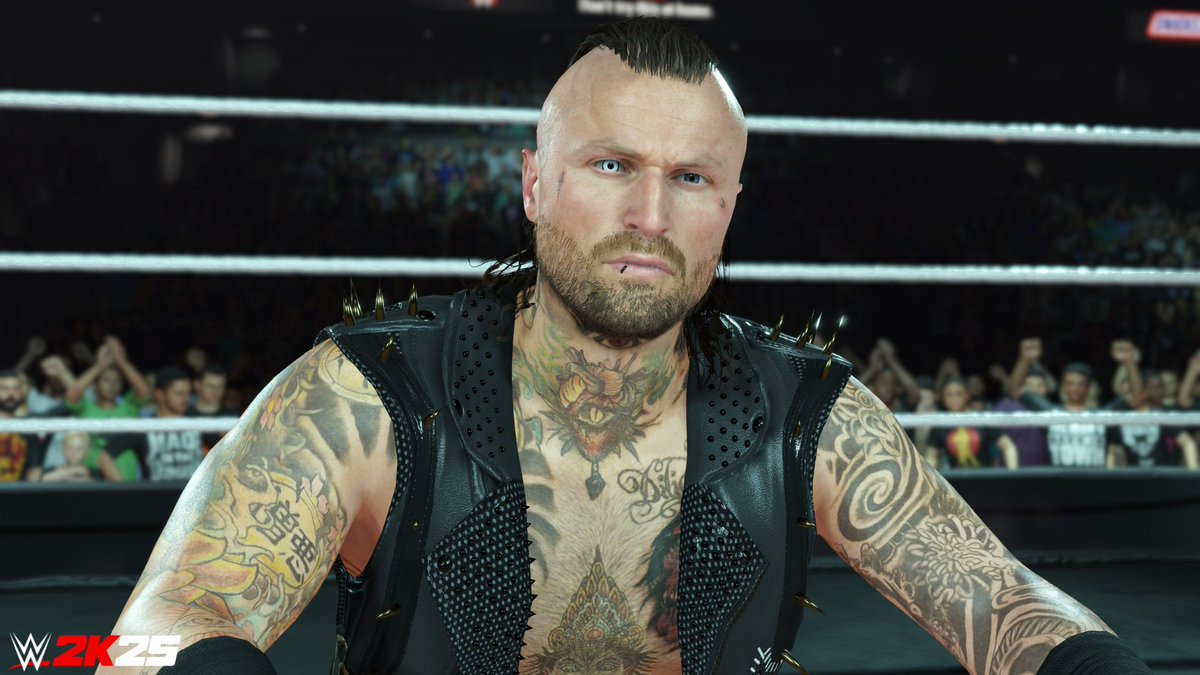 Smacktalks's tweet image. 2K have released official screenshots of the Superstars contained in the WM41 DLC Pack 📸
New Superstars include:
- Aleister Black
- Jey Uso (WM41)
- Cody Rhodes (WM41)
