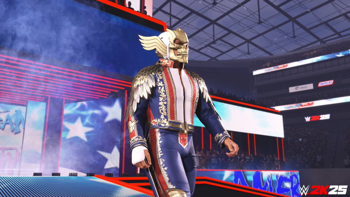Smacktalks's tweet image. 2K have released official screenshots of the Superstars contained in the WM41 DLC Pack 📸
New Superstars include:
- Aleister Black
- Jey Uso (WM41)
- Cody Rhodes (WM41)