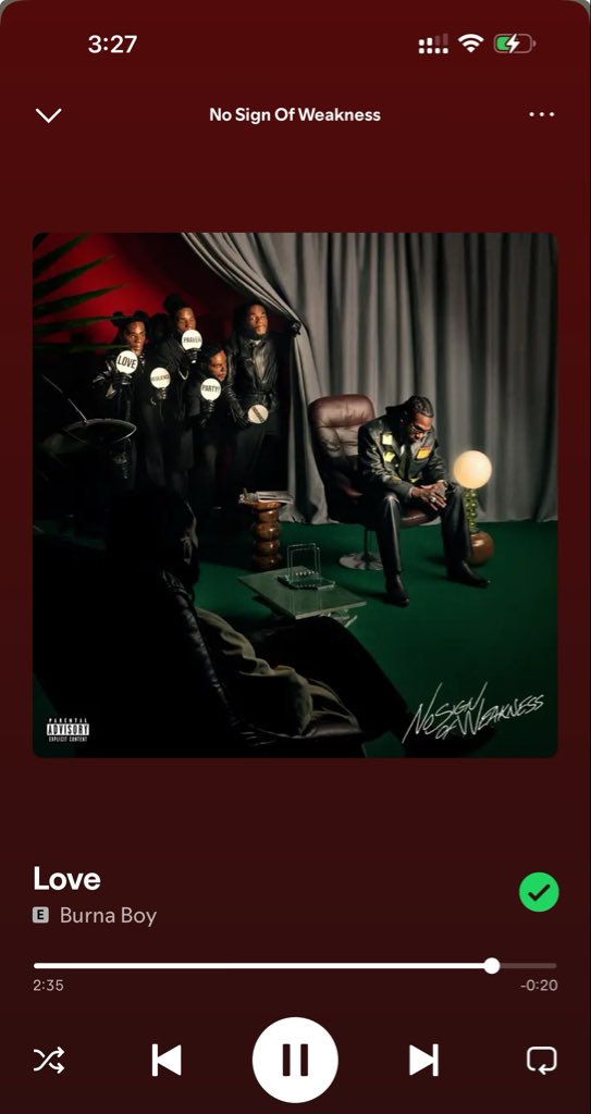 _AsiwajuLerry's tweet image. I hope one day Burna Boy will tell us what inspired this song. By far the best track on that masterpiece album.