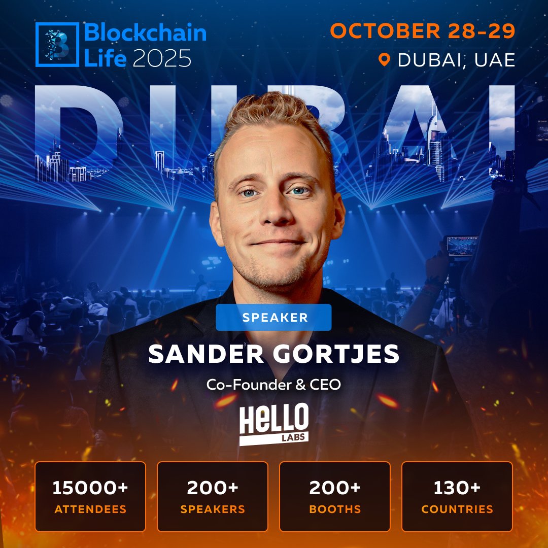 Blockchain Life 2026 tweet media
