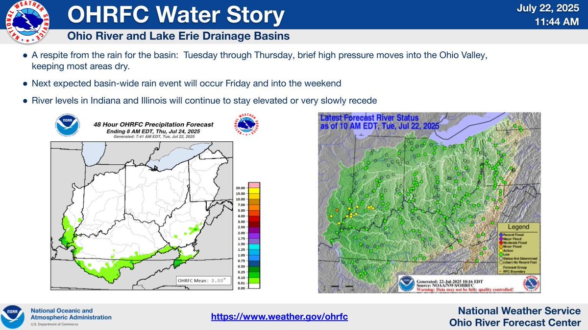 Rainfall Chances Increase Into the Weekend