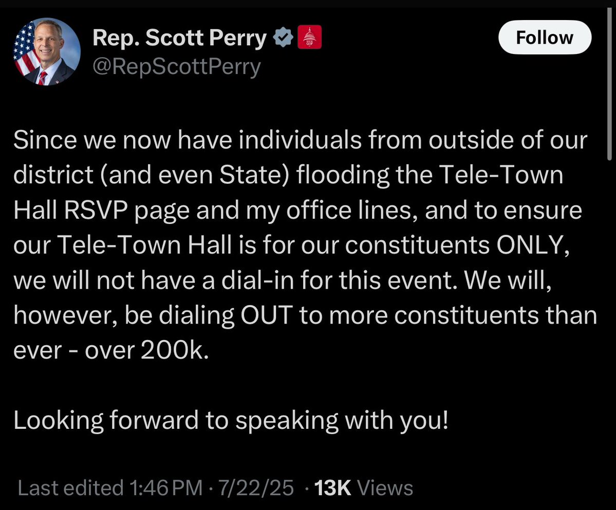 justin_chermol's tweet image. Why are Republicans so afraid to address their constituents face-to-face?
