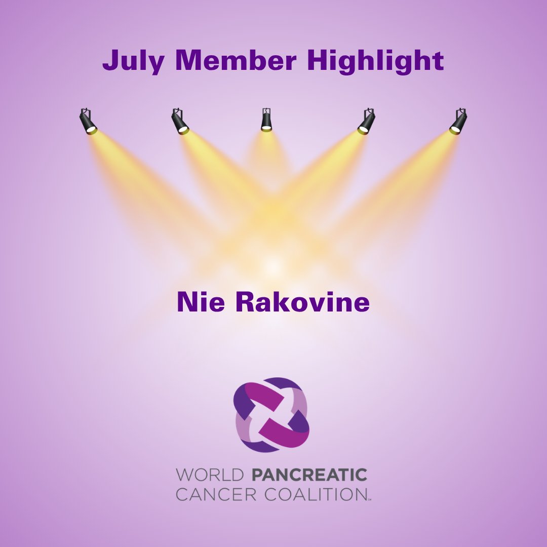 worldpcc's tweet image. Our July Member Spotlight is Nie Rakovine! Read more about this amazing organization by clicking the link below: worldpancreaticcancercoalition.org/members/member…
#WPCC #WPCD #hellopancreas #earlydetection #pancreaticcancer