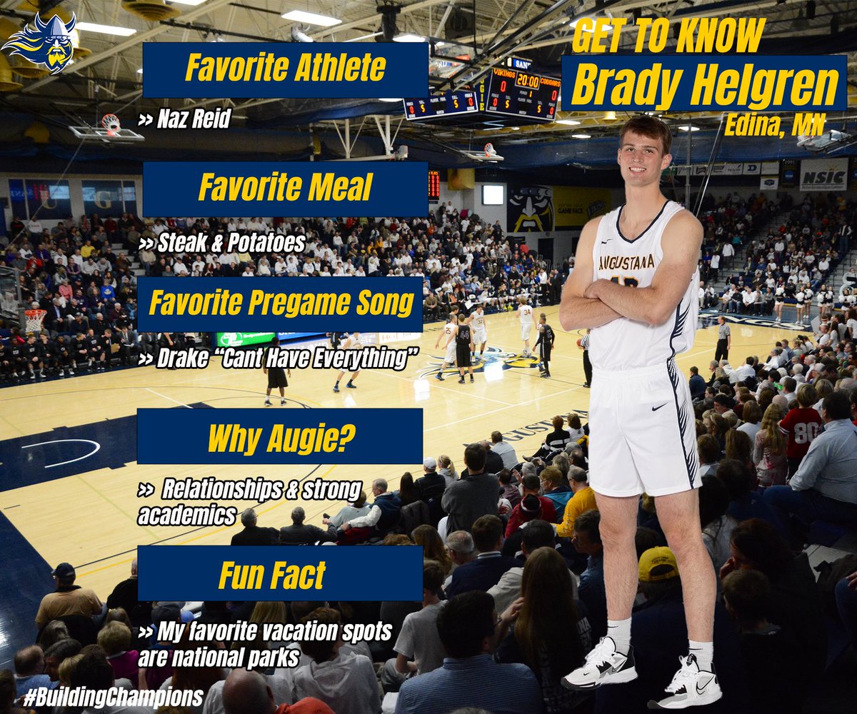 AugieMBB's tweet image. 🚨Get To Know ➡️ Brady Helgren🚨

Senior - Forward/Center 

X: @BradyHelgren  

#BuildingChampions @AugieMBB