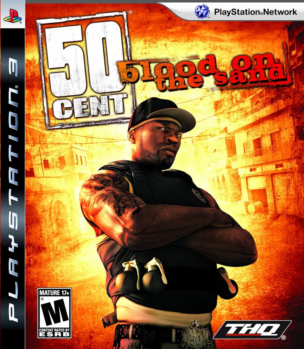 LastGenToronto's tweet photo. New arrival: 50 Cent: Blood on The Sand PS3 (complete) NM condition. Only: $89.95 #PS3 #50cent #50centbloodonthesand #Playstation3 #videogames #Toronto #usedvideogamestore #vintagegames #games #PS3games https://t.co/1vLugSrPAH