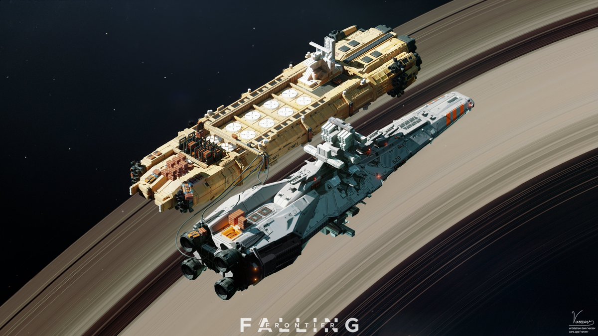 Z7000k's tweet image. Battlecruiser.
#b3d #conceptart #fallingfrontier #DECALmachine #hardops