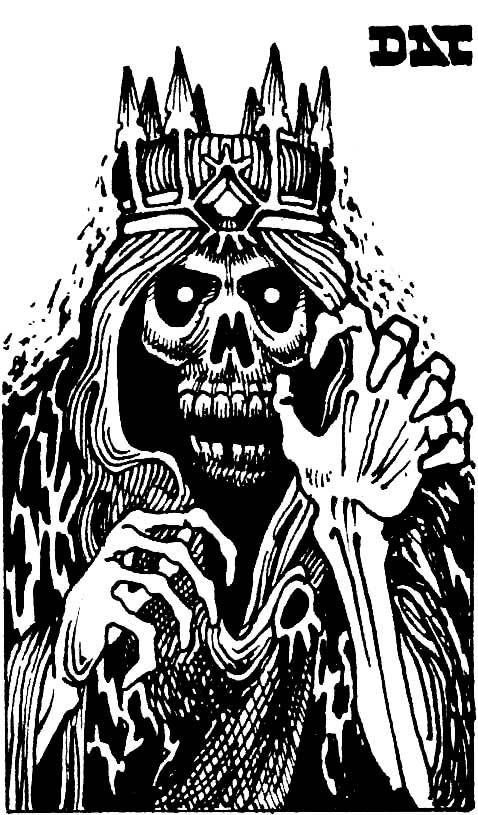 LeroyD20's tweet image. Who is a fan of the Lich? I know I am. They make a fantastic final boss or recurring enemy, or even a wandering monster encounter ๐
Anyone have any memorable encounters with a lich?
#ADnD #ODnD #DnDBasic #DnD #HolmesBasic #dungeonsanddragons #BXDnD