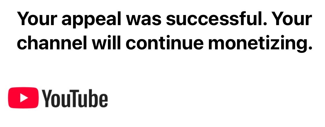 🚨YouTube Is Demonetizing All AI Channels!!

I made an appeal script with 98% success rate. ✅

You have 48 HOURS to get the script.

Like, Repost &amp; Comment “ME” &amp; I’ll DM you the script (Must be following so I can DM)