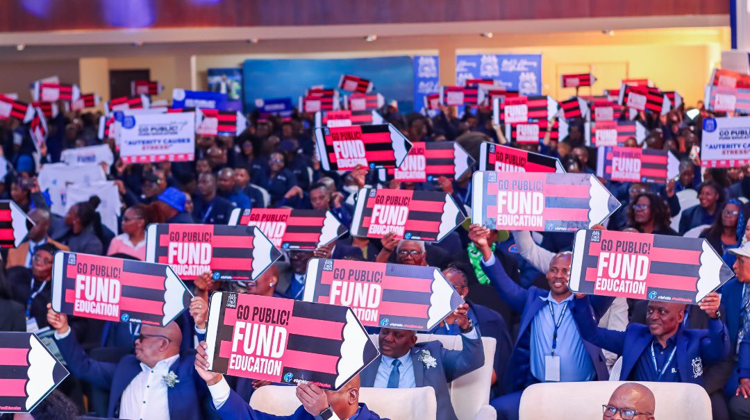 Education International President, Dr Mugwena Maluleke, message at Day 1 of the BTU 7th Congress of Delegates at the Majestic Five Hotel, Palapye.
He emphasised that governments must invest more in education to ensure equity and quality.
Dr Maluleke rallied delegates behind the