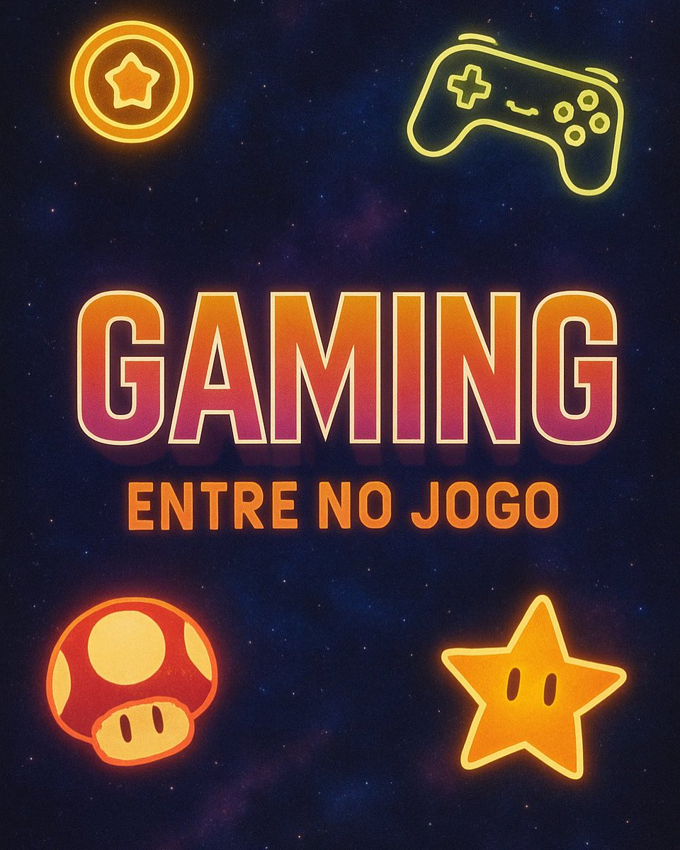 🎮 Você respira games? Então esse universo é pra você!
Galáxias, poder, nostalgia e adrenalina te esperam.
🚀 Aperte start e entre no jogo.

#GamerLife #EntreNoJogo #GameOn #UniversoGamer