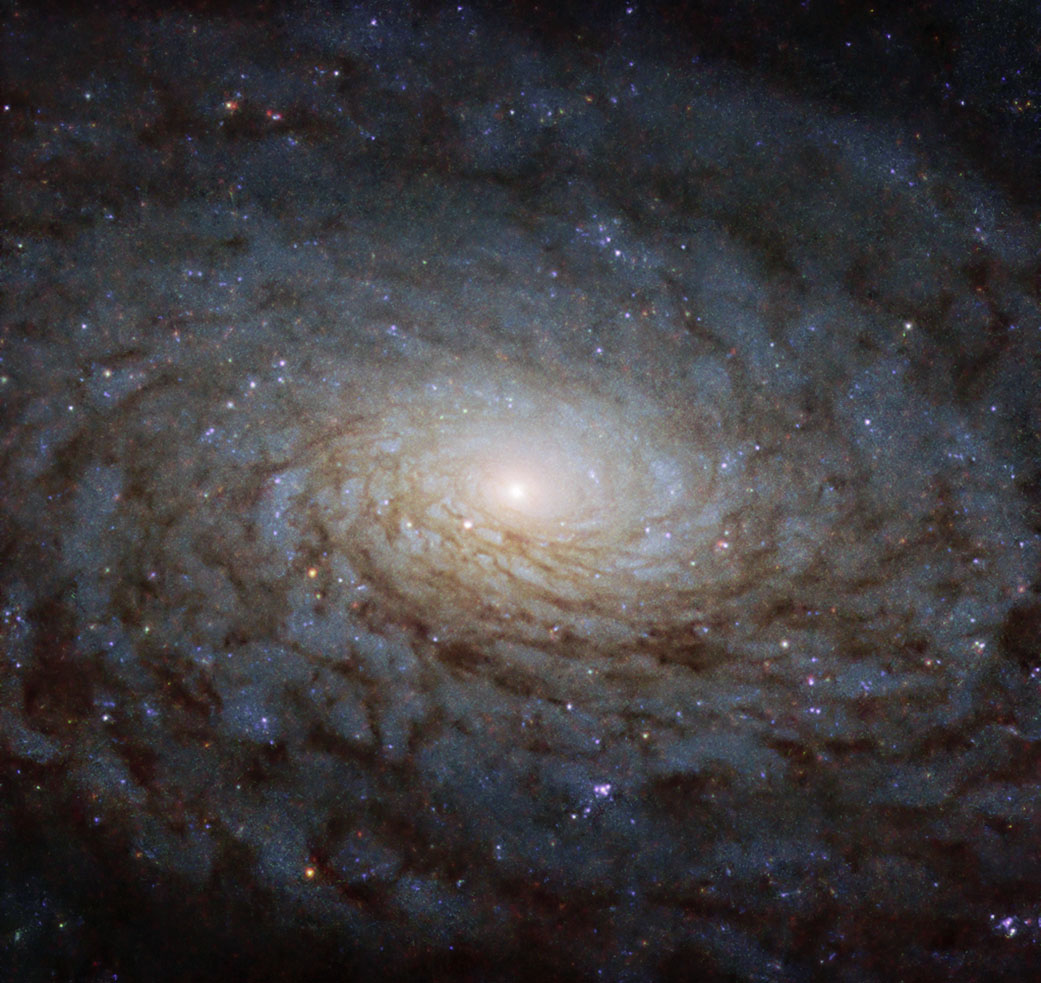 WorldAndScience's tweet image. Galaxy NGC 4380 swirls with an almost magical energy, resembling a portal to a distant universe straight from a science fiction story. Yet, in the grand scheme of things, the galaxy is actually quite ordinary
(Credit: ESA/Hubble & NASA, P. Erwin)