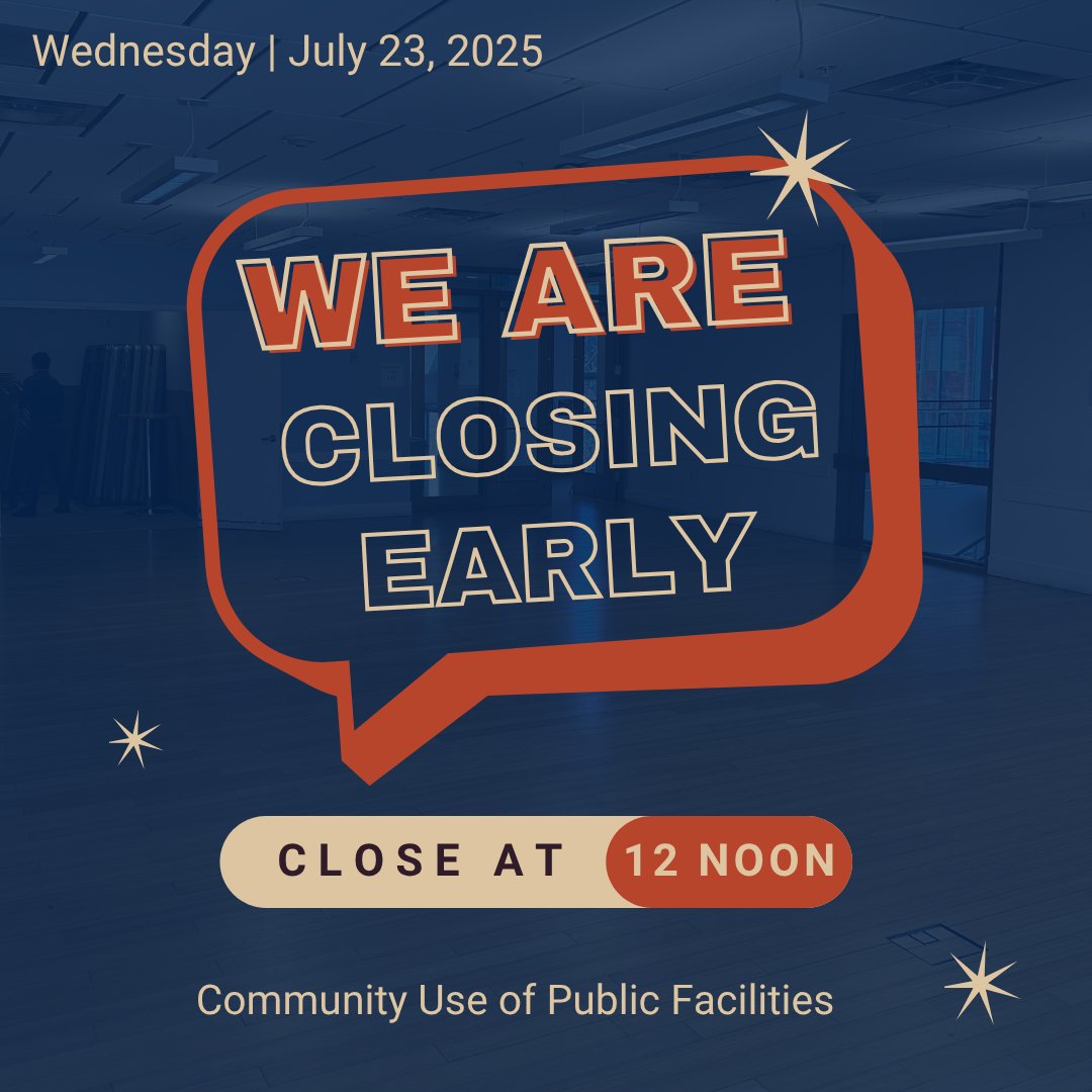 Community Use Update | CUPF Offices will be closing early on Wednesday, July 23, starting at noon. 

We are proud to honor our Director, Ramona Bell-Pearson's remarkable tenure with a retirement event. CUPF would like to thank Director Bell-Pearson for all your service to the