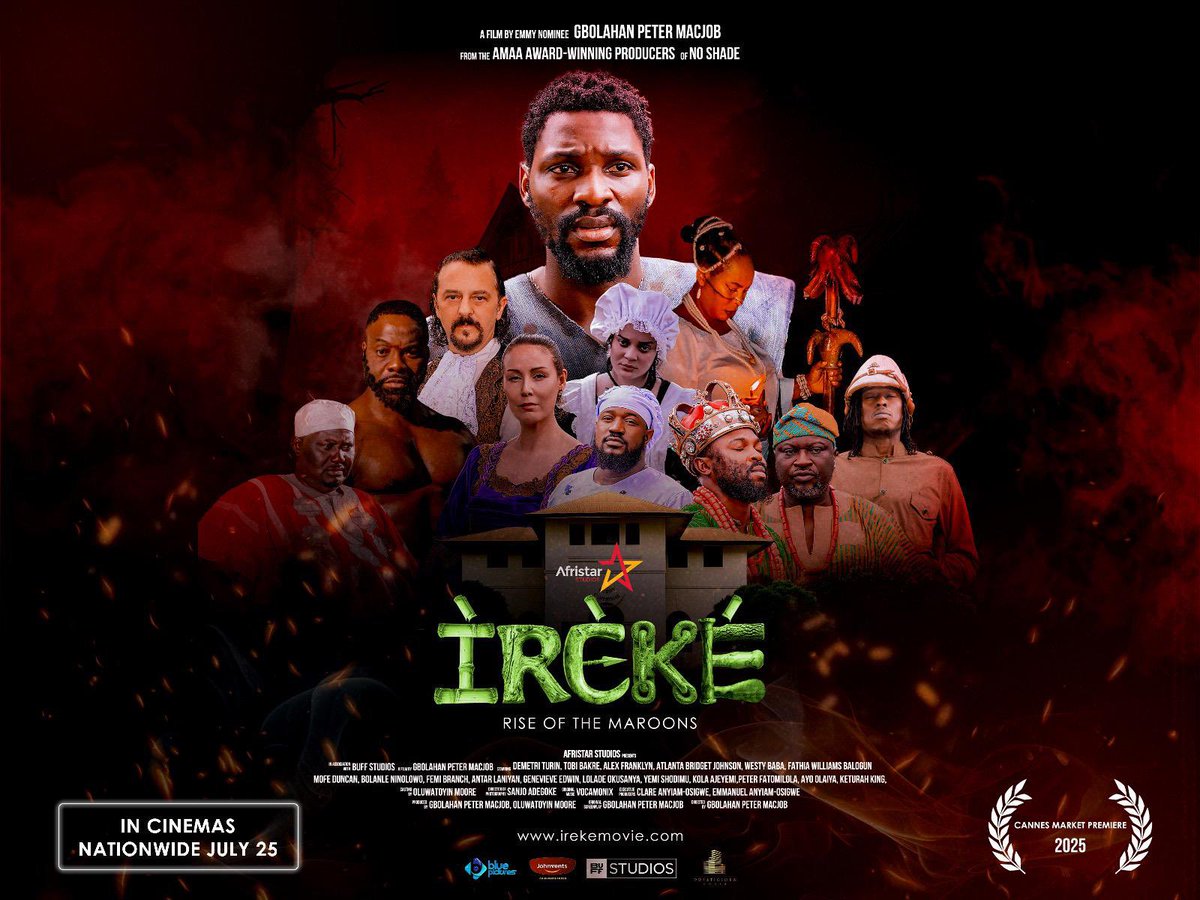 Wellness Film Festival (@wellnessfilm) on Twitter photo What if the most important film of the summer isn’t on your radar yet?
In just 2 days, something rare is landing in UK cinemas.
<a href="/TheVoiceNews/">The Voice Newspaper</a> has the full story on "Ireke: Rise of the Maroons"
voice-online.co.uk/entertainment/… What if the most important film of the summer isn’t on your radar yet?
In just 2 days, something rare is landing in UK cinemas.
<a href="/TheVoiceNews/">The Voice Newspaper</a> has the full story on "Ireke: Rise of the Maroons"
voice-online.co.uk/entertainment/…