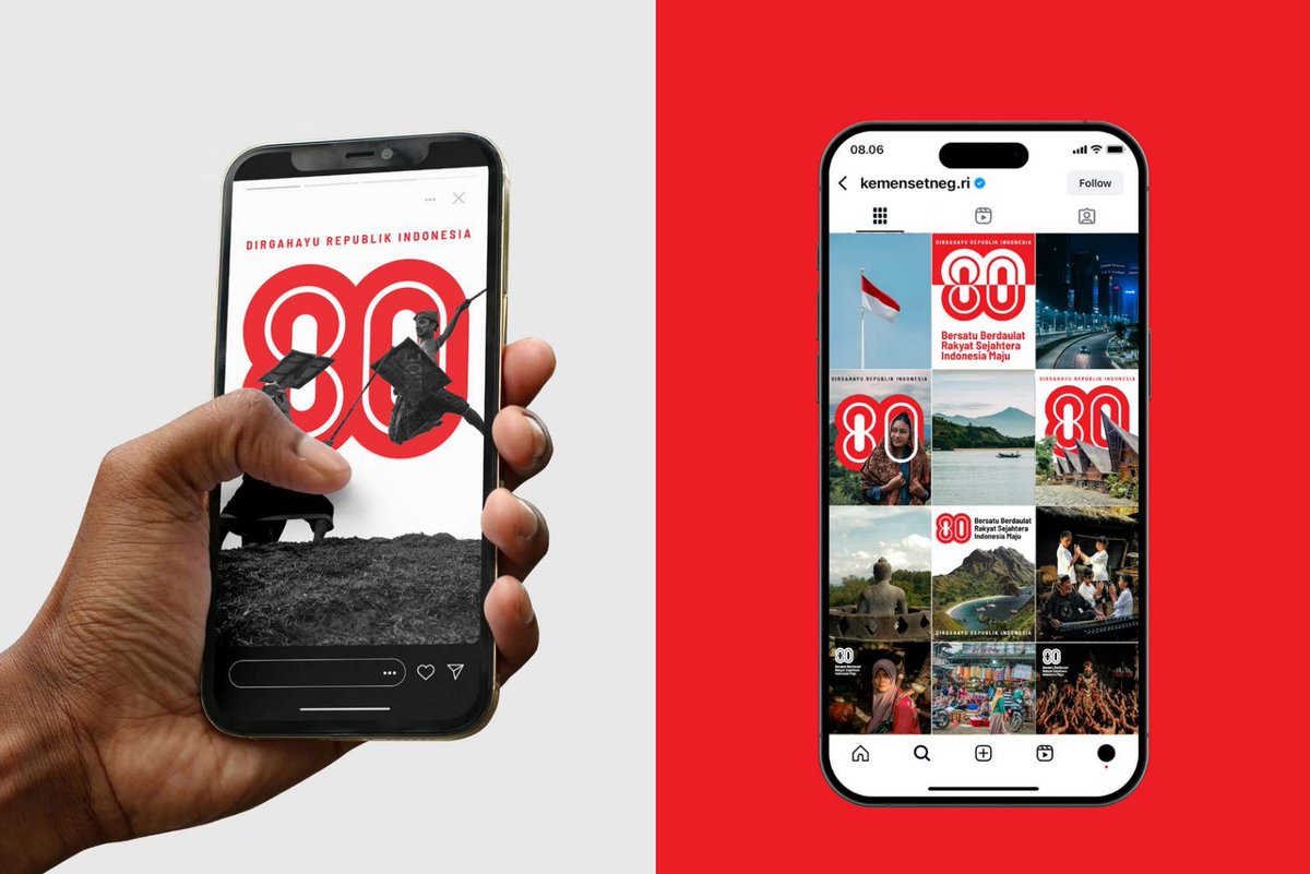 greaclogo's tweet image. Logo Peringatan HUT Ke-80 Kemerdekaan RI sudah dirilis

Bisa diunduh di:
hut80ri.setneg.go.id

#HUT80RI