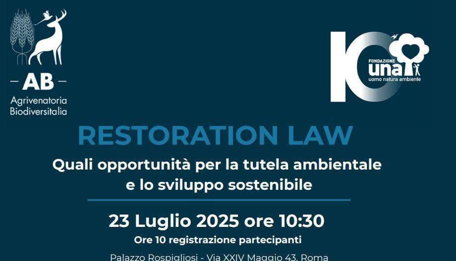 Questa mattina a Palazzo Rospigliosi invitato dall’amico Professore Stefano Masini ho partecipato al convegno “Restoration Law”, un’occasione di confronto sul nuovo regolamento europeo per il ripristino degli habitat naturali ➡️ facebook.com/share/19bNqPab…