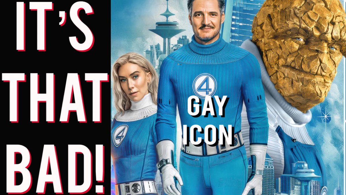 YellowFlashGuy's tweet image. Marvel DISASTER?! Fantastic Four First Steps box office now LOWER than Superman opening!
youtu.be/BTijwyIofno