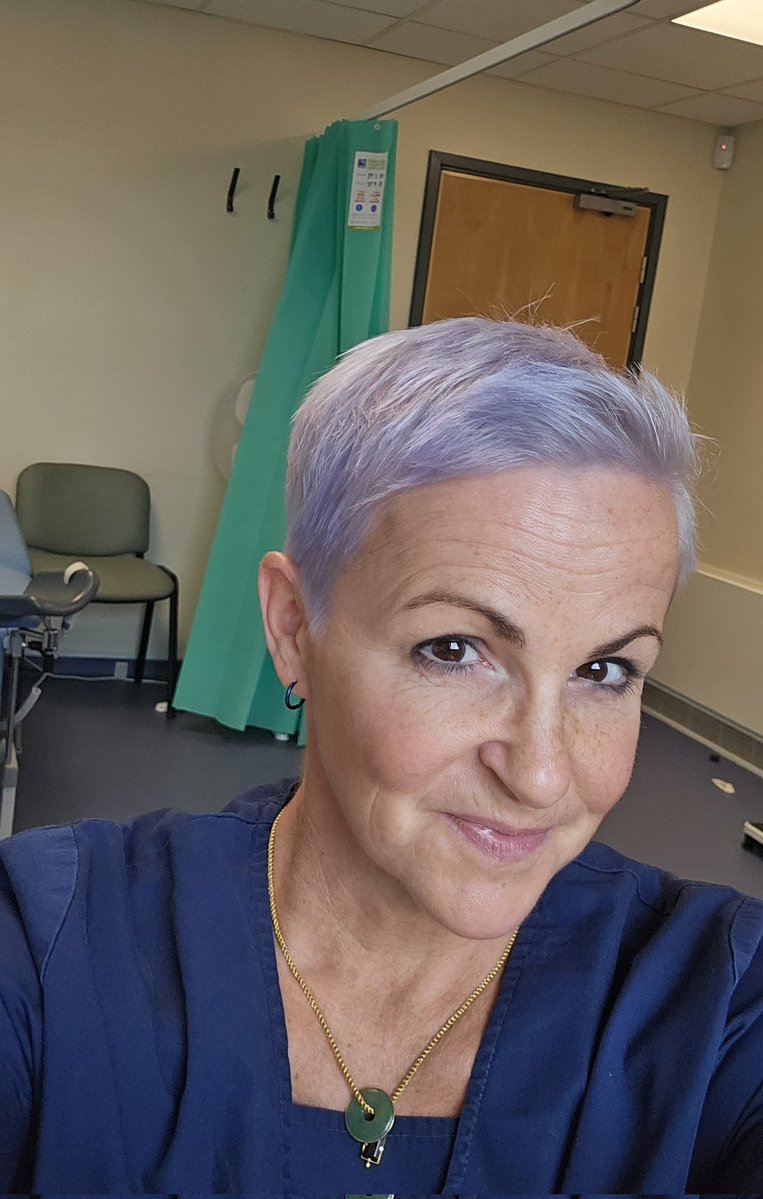 MumbrianSpinner's tweet image. Patient: "Oh I love your hair. My son's Nan has the same colour!"
So did my Nana in the 70s tbf π