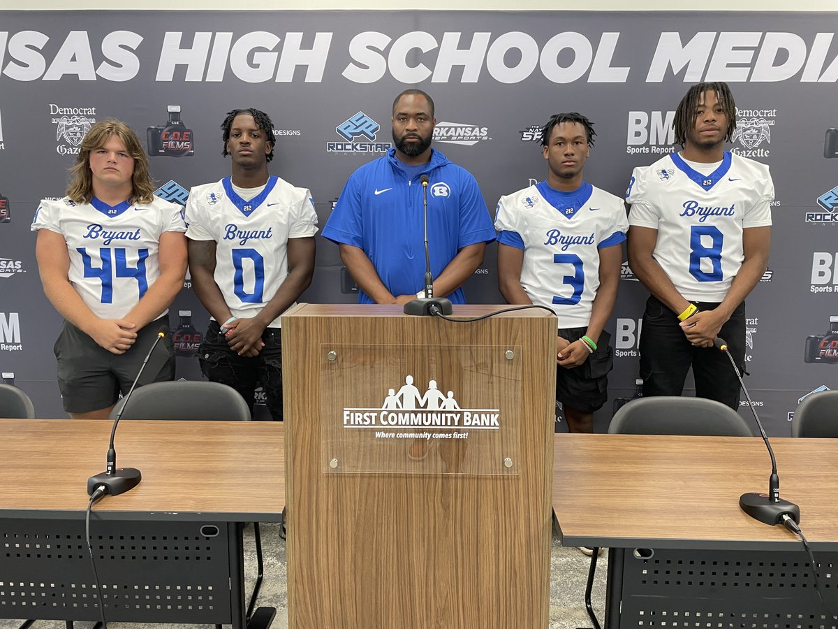 C.O.E Films (@crunkdoutent) on Twitter photo Head Quad Sanders and the Bryant Hornets at the Big Miller Media Days hosted at First Community Bank <a href="/FCBANK1997/">First Community Bank</a> Head Quad Sanders and the Bryant Hornets at the Big Miller Media Days hosted at First Community Bank <a href="/FCBANK1997/">First Community Bank</a>