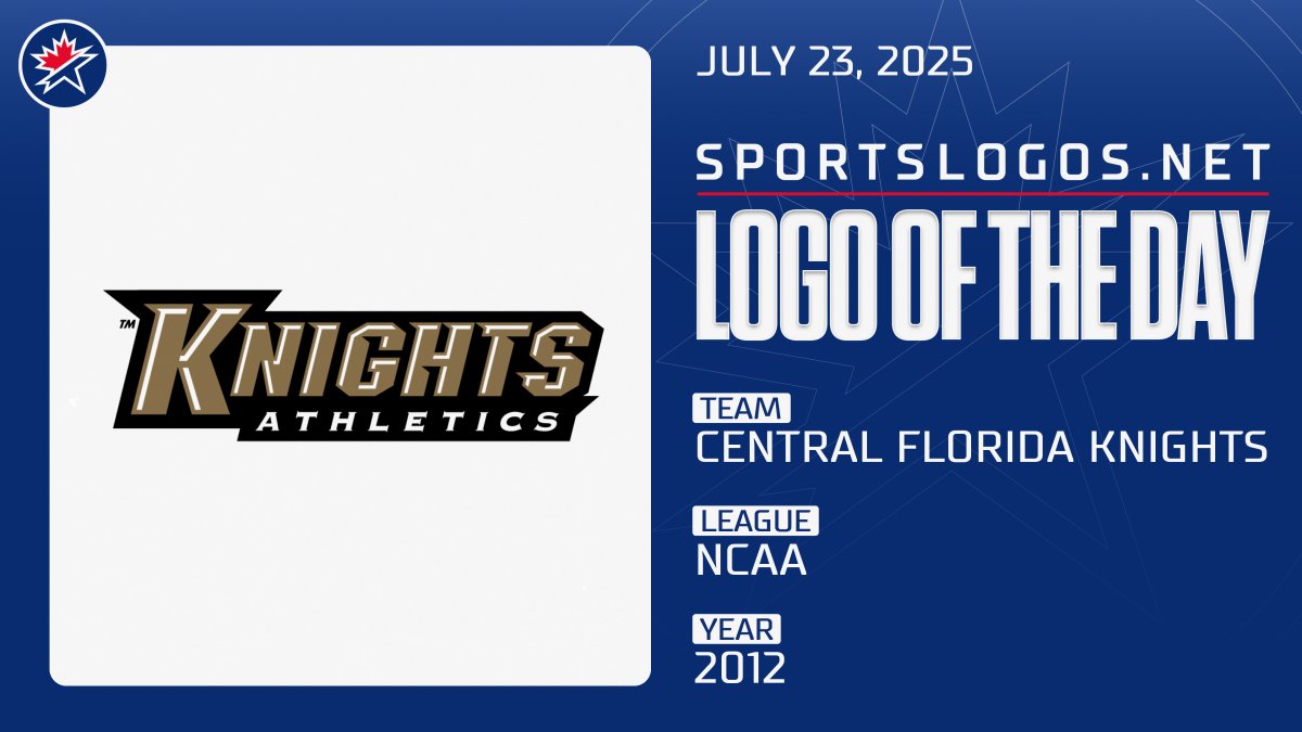 sportslogosnet's tweet image. #LogoOfTheDay: Central Florida Knights Secondary (NCAA) circa 2012. See it on the site here: sportslogos.net/logos/view/635…