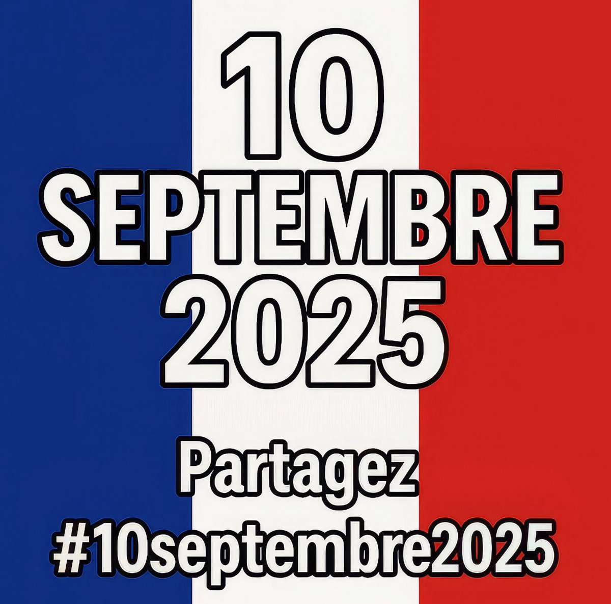 Bruno_Attal_'s tweet image. Attention à ce que le #10septembre2025 ne soit pas récupéré par l’extrême gauche et les syndicats. Ils tueront les manifestations dans l’œuf comme pour les gilets jaunes.
Sinon vous pouvez aussi voter patriote !
