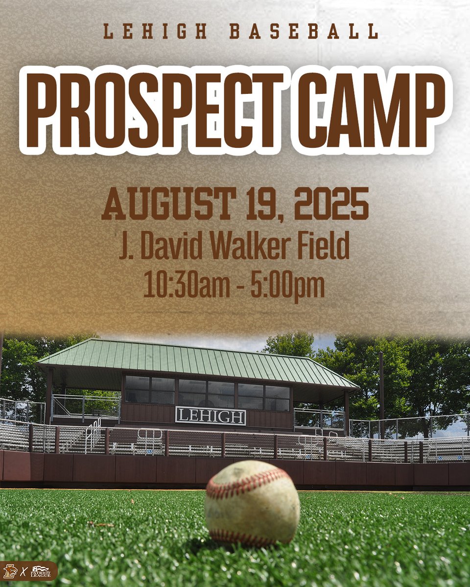 LehighBaseball's tweet image. Our last prospect camp of the summer is next month! Use the link below to sign up ⬇️
🔗 lehighbaseballcamps.totalcamps.com/shop/product/4…