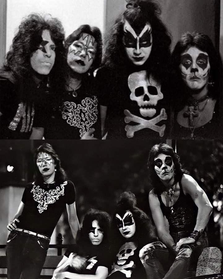 rebelwithyou's tweet image. The BEST Lineup 🤘🏻💙🔥
#Kiss #Starchild #Demon #Spaceman #Catman #KissArmy