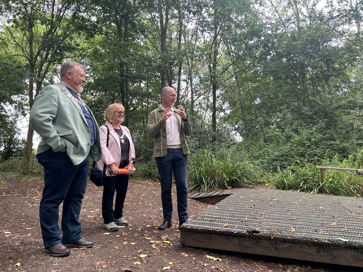 We were honoured to welcome the Mayor &amp; Mayoress of Brentwood 🌿 

We're proud to be chosen as one of the Mayor's charities this year 🙏

Excited to grow our work supporting mental health across Essex 💚 

#WildernessUK #MentalHealth