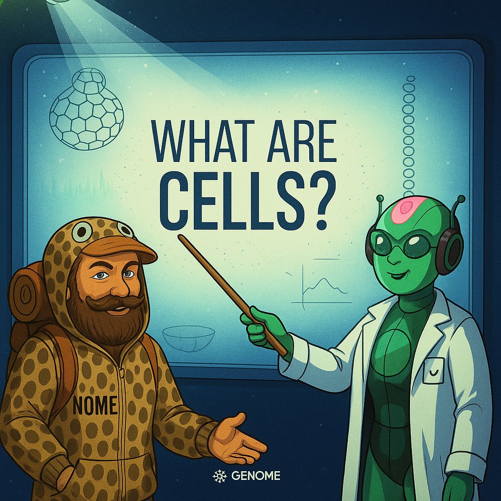 yekaza123's tweet image. 🧬 WTF are Cells @genome_protocol ?
Not PFPs. Not badges. Not fake flex.
Cells = your digital DNA on Genome.
Proof you did the thing not just talked the talk.
Let’s break it down 🧵👇
👇
In Web3, attention is easy to fake.
But Cells don’t lie.
Why?
They’re made from your…