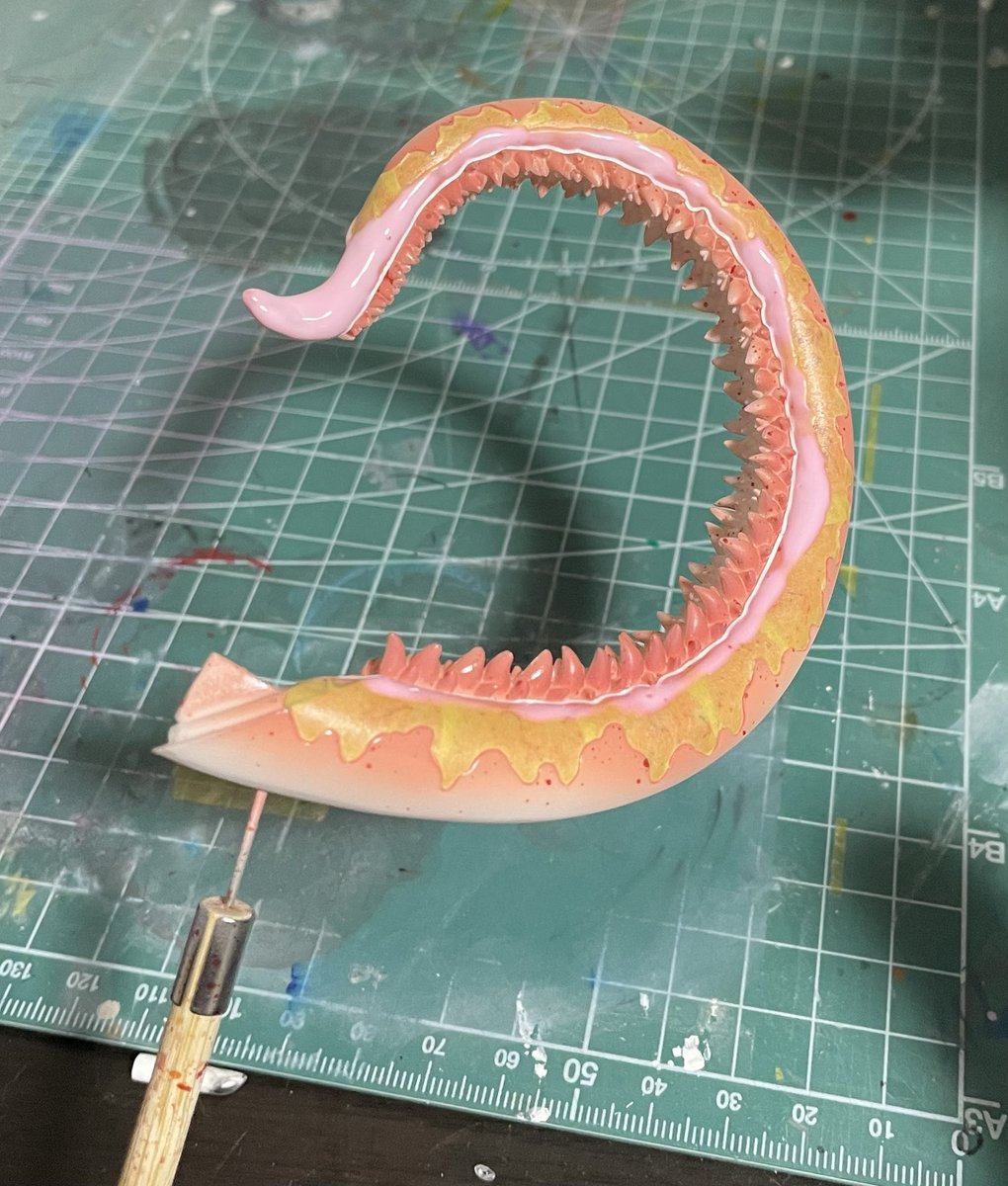 WbBZbrGsPmkerPg's tweet image. マスキング全然終わらない…😭
こまつ模型さんの追従テープとゾルめっちゃ世話になります!
前に他の人から、思ったより追熟しないとか言われたけど、助かるよこれは…!あんまり人が使ってる物を悪く言わないで欲しいな〜