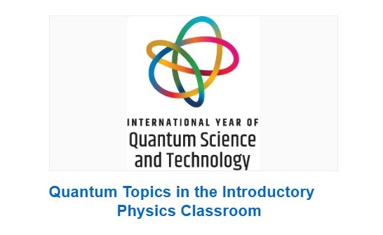 AAPTHQ's tweet image. Quantum Topics in the Introductory Physics Classroom. pubs.aip.org/pte/collection… #PhysicsTeachers #PhysicsEducation #TPT